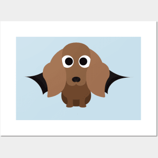 Dachshund Halloween Fancy Dress Costume Posters and Art